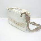 * seemi.NICE CLAUP 2way цветочный принт рука сумка на плечо белый Brown женский E