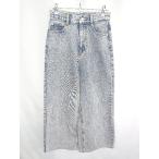 * PAGEBOY Pageboy талия задняя сторона ремень петля имеется Denim брюки размер S темно-синий серия женский E