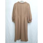 * Θ Sweet Mommy Suite мумия материнство свободно длинный рукав колени внизу One-piece размер F Brown женский P