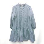 * ⊇ VIRINA vi Lee na материнство одежда длинный рукав колени длина One-piece размер M темно-синий серия женский E