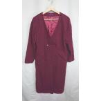 # ⊇ URBAN RESEARCH двойной кнопка длинный рукав no color пальто размер M бордо женский E