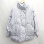 * ⊇ URBAN RESEARCH Urban Research с высоким воротником длинный рукав пуховик размер M голубой серия женский E