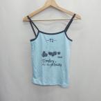 * ⊂ KIRSH Logo фото принт топ размер 1 голубой темно-синий женский E