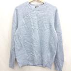 ◇ ⊇ UNIQLO ユニクロ 長袖 セーター サイズL ライトブルー レディース E