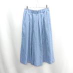 * Θ Spick &amp; Span талия резина гаучо брюки размер 36 голубой женский E