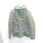 * ⊇ roshell милитари с хлопком длинный рукав средний пальто размер L хаки женский E