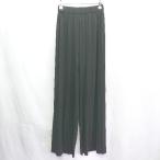 * Θ ESICA талия резина gya The - обработка flare pants размер надпись нет черный женский E