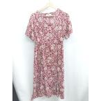 ◇ ⊂ Φ OZOC オゾック 花柄 半袖 膝�