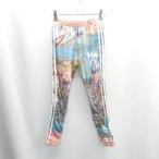 * ⊂ adidas Adidas цветочный принт леггинсы размер S многоцветный женский E