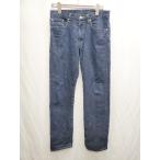 * Θ JOURNAL STANDARD конический джинсы Denim брюки размер надпись нет темно-синий мужской P