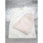 * ⊂ * * не использовался * { petit main/apreslescours ребенок одежда продажа комплектом 2 позиций комплект tops леггинсы есть юбка девочка } P