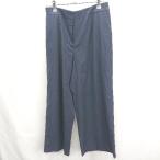 * ⊇ TRANS WORK trance Work flare pants размер 40 темно-синий женский E