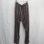 * ⊇ Re:EDITli Эдди талия резина flare pants размер L лиловый серия женский E