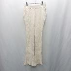 * ⊂ Ray BEAMS Ray Beams талия резина flare pants размер 0 слоновая кость женский E