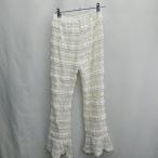 * ⊂ merry jennyme Lee Jenny гонки леггинсы размер F "теплый" белый женский E