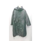 # ⊇ * Aresensea- чувство WLTAS сотрудничество капот снят возможность длинный рукав с хлопком длинное пальто размер F черный женский E