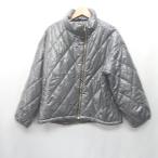 * ⊇ COMME CA ISM Comme Ca Ism с высоким воротником длинный рукав стеганое пальто размер 11 темно-серый женский мужской E