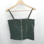 * ⊂* Kastaneka старт ne ламе украшен блестками безрукавка топ размер F черный женский E