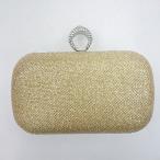 * Θ No-brand стразы вечерняя сумочка Gold серебряный женский E