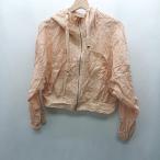 * Θ w closet двойной шкаф Zip выше длинный рукав Parker размер F orange серия женский E