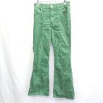 * ⊂ AZUL BY MOUSSY azur bai Moussy flare pants размер M оттенок зеленого женский E