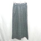 * ⊂ SHIPS any Ships eni. точка рисунок flare pants размер 38 оттенок черного женский E