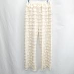 * ⊂ ehka sopoehekasopo талия резина flare pants размер F слоновая кость женский E