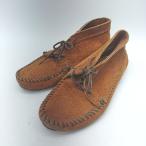 ◇ Θ Minnetonka ミネトンカ スリッポン サイズ 6 ブラウン系 レディース E