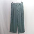 * Θ KAPPA Kappa талия резина ввод flare pants размер M хаки серия женский E