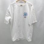 ◇ ⊂ STUSSY ステューシー フラワープリント 半袖 Tシャツ サイズXL ホワイト メンズ E