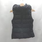 * ⊇ UNIQLO Uniqlo с капюшоном . жилет размер XS черный женский E