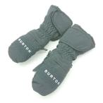 ◇ ⊇ BURTON サイドジップ ブランドロゴ刺? キッズ 手袋 3T/4T ブラック ホワイト 男の子 女の子 E