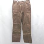 * Θ Dickies Dickies кромка разрез flare pants размер S Brown женский E