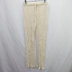 * Θ SLOBE citron талия резина пирог ru земля легкий flare pants размер надпись нет крем женский E