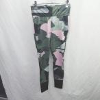 * Θ PUMA Puma йога одежда леггинсы размер M оттенок зеленого мульти- женский E