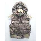 * ⊇ U.S. AIR FORCE с хлопком длинный рукав Zip выше лучший размер L Brown женский E