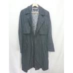 * ⊇ * ZARA BASIC Zara Basic кнопка отсутствует длинный рукав тренчкот размер EUR S USA S MEX 26 оттенок черного женский E
