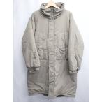 ■ ⊇ CITEN シテン UNITED ARROWS ナイロン 中綿 長袖 コート ジャケット サイズF グレージュ系 レディース E