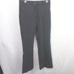 * Θ SECRETLABEL Secret этикетка flare pants размер L оттенок черного женский E