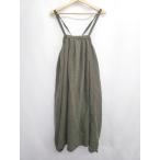 * ⊂ BREEZE CROSS CLOSETb Lee z Cross шкаф материнство колени внизу длина One-piece размер M-L хаки женский E