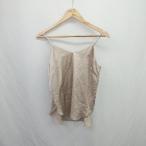 * ⊂ прекрасный товар GALLARDAGALANTEko Large . канава .rudaga Ran te безрукавка топ размер F оттенок бежевого женский E