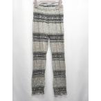 * ⊂ Charles Chaton Charles автомобиль тонн кромка разрез гонки леггинсы брюки размер F белый оттенок черного женский E