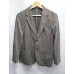 ◇ ⊇ UNIQLO ユニクロ 千鳥格子 長袖 コンフォート2Bジャケット サイズM ブラウン系 マルチ メンズ E