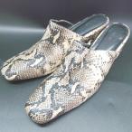 ◇ ⊂ OZOC オゾック パイソン柄 ヒー