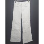 * Θa дориа -no Gold shumito стрейч Denim flare pants размер 25R оттенок белого женский E