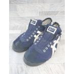 ◇ Θ Onitsuka Tiger オニツカタイガー MEXICO 66 SLIP-ON TH3K0N シューズ サイズ25.5cm ネイビー系 レディース E