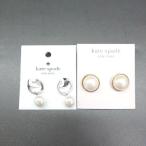 * Θ { Kate spade Kate Spade 2 позиций комплект взрослый женщина жемчуг серия серьги женский } E