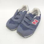 * Θ NEW BALANCE New balance casual серия спортивные туфли обувь размер 15cm темно-синий серия Kids ребенок одежда E