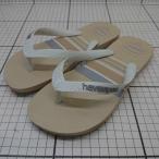 ◇ ⊂ ハワイアナス アウトドア用 ラバーサンダル サイズ23cm ベージュ系 レディース E