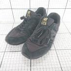 ◇ Θ NEW BALANCE ニューバランス WL996FD スニーカー シューズ サイズ24.0cm ブラック系 レディース E